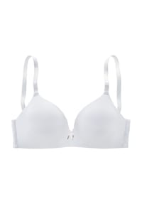 LASCANA - Bralette-BH Maria, Schleife, für Damen - 4224 SOLID WHITE