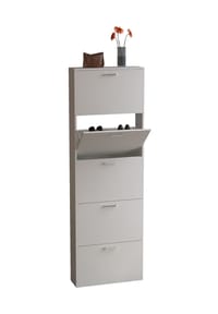 VCM. - Holz Regal Kipper Schuhregal Schuhschrank Schuhkipper 5 Sulos XL - Honig-Eiche