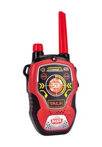 DICKIE TOYS - Walkie-Talkie "Fun", 2er-Set - ROT/SCHWARZ