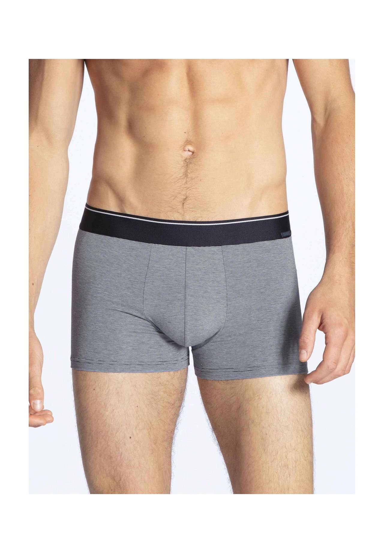 Calida Herren Grau Cotton Stretch Boxer Brief Baumwolle Small - Bild 6