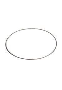 DI PERLE® DI PERLE Schmuckkollektion - Tahiti Zuchtperlen Halskette Collier aus Edelstahl mit Rauchquarz, 45 cm, 5-fach - anthrazit/grau
