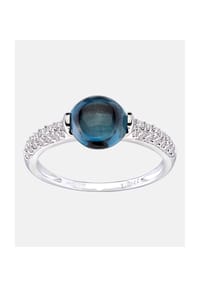 Diamant L'eternel - Ring, mit 0.17 ct Diamant, 375 Weißgold - white gold