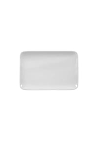 Seltmann Weiden Butterplatte Rondo/Liane 21 x 13 cm weiß - RONDO - weiß