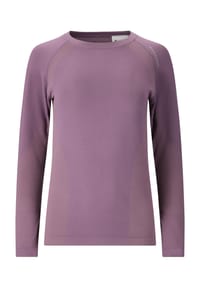 ENDURANCE - Langarmshirt Halen im nahtlosen Design - 1284 Lilac Gray
