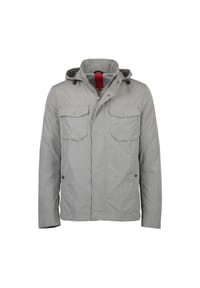 NEW CANADIAN - Freizeitjacke mit Kapuze und verstellbarem Kragen - grün