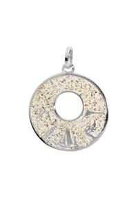 OSTSEE-SCHMUCK® - Anhänger , Fischland-Darß-Zingst , Silber 925/000 - silber