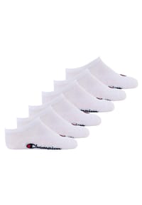Champion® - Kinder Socken, 6er Pack- Crew Socken, einfarbig - Blau/Weiß/Grau