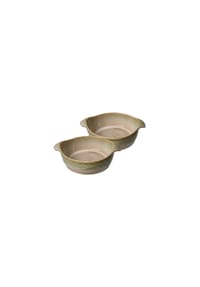 Ritzenhoff & Breker Auflaufformen rund Tortosa 22 x 17 cm 2er Set braun - TORTOSA - 