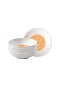 Villeroy & Boch Dessertschalen Fleur Couleur ø 13,2 cm 6er Set - FLEUR - blau