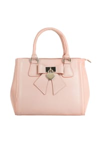 Cluty - Handtasche Echt Leder, Made In Italy - beige