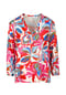 BICALLA Bluse mit Tropical-Print in Pink/Hellblau Bild 1