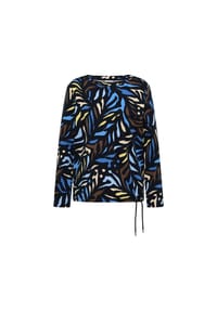 CECIL - Sweatshirt, U-Boot-Ausschnitt, für Damen - 35512 BLUE