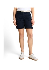 TOM TAILOR - Chino-Shorts, Bindegürtel, für Damen - 10668 SKY BLUE