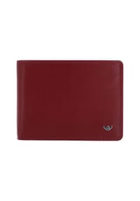 Golden Head® Polo - Polo Geldbörse RFID Schutz Leder 12.5 cm - dunkelbraun
