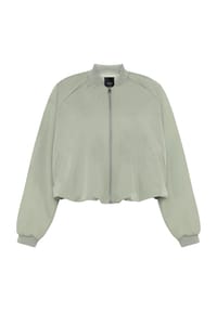 zero - Casual-Jacke mit Reißverschluss - Downtown Brown