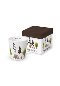 ppd - Henkelbecher Into The Wild, in Geschenkbox, 350 ml - Mehrfarbig