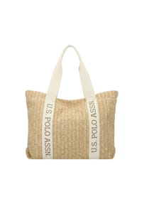 U.S. POLO ASSN. Pool Party - Pool Party Shopper Tasche 52.5 cm - natural