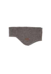 maximo® - GOTS MINI-Stirnband, ausgenäht Wollfleece, Jerseyfutter - braunmeliert