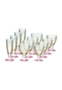 Villeroy & Boch Wein- und Sektgläser-Set Boston Pearl 12er Set bunt - BOSTON - bunt