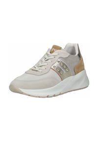 NeroGiardini - Leder/Textil Sneaker - Weiß/Beige