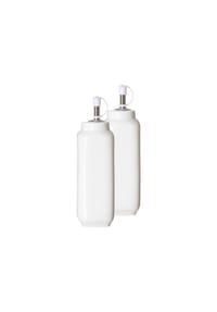 RitzenhoffAndBreker Essig + Öl Flaschen Bianco 9,5 cm 2er Set weiß - BIANCO - weiß