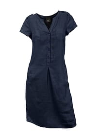 heine - Leinenkleid - grasgrün
