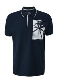 s.Oliver - Poloshirt, Baumwolle, für Herren - 59D1 BLUE