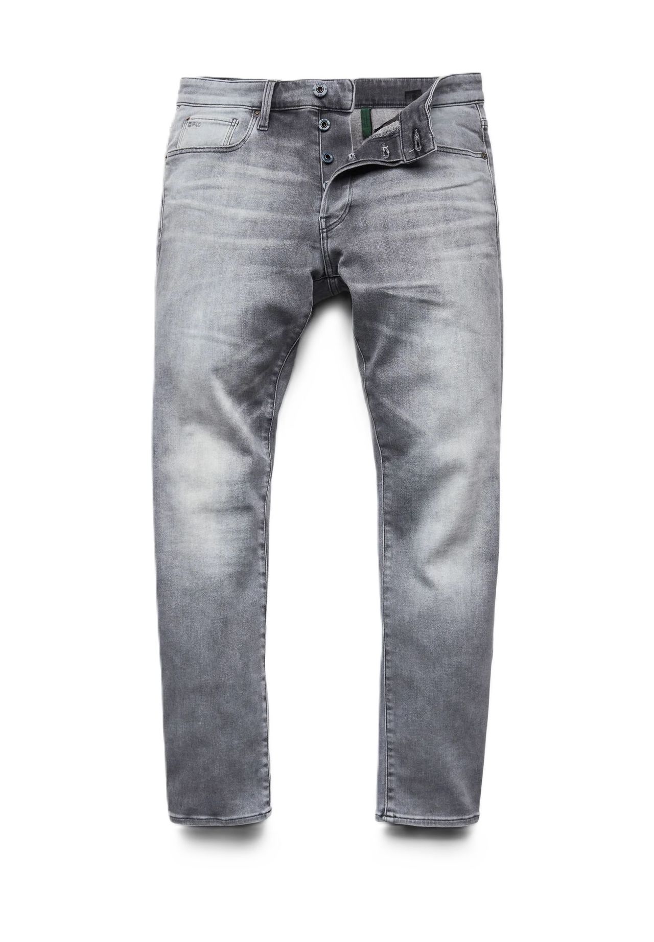 G-Star Raw Grau G-Star "3301 Slim" Mit Toller Waschung Und Elasthan - Bild 6
