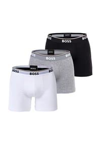 BOSS - Pants, 3er-Pack, Logo-Bund, für Herren - 001 BLACK