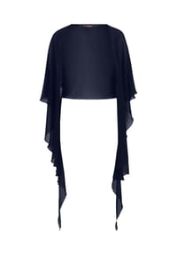 Vera Mont - Chiffonstola mit Volant - 4527 VINTAGE BLOS