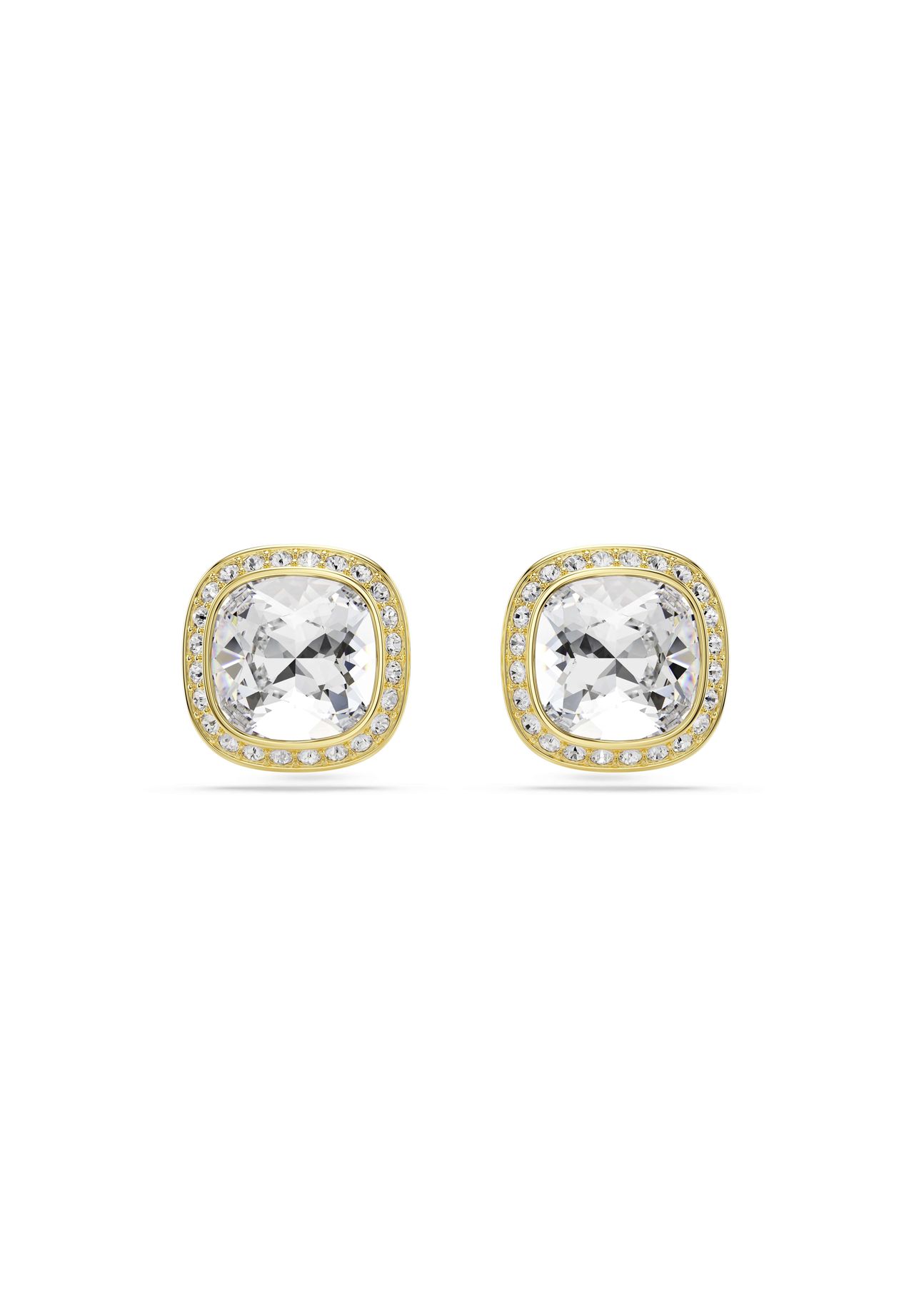 Swarovski Damen Ohrstecker Gold in Größe 99