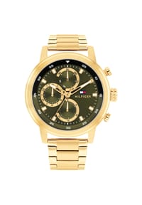 TOMMY HILFIGER ROCKY - Herren Chronograph "1792216" - GOLD