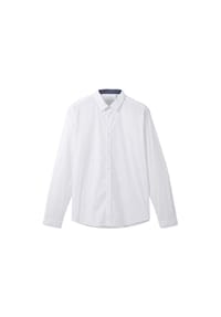 TOM TAILOR - Langarmhemd - white