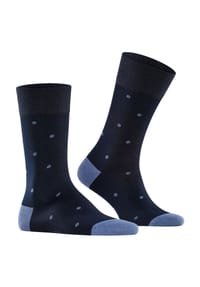 FALKE - Business- Socken, Rippbündchen, für Herren - 3010 BLACK-MIX