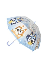 COFI - Bluey Kinder Ø 71 cm Regenschirm manueller Bubble-Schirm & - Blau 45x45x60 cm