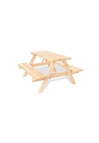 Pinolino® - Kindersitzgarnitur 'Nicki Maxi für 6', natur - natur