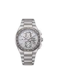 CITIZEN® - Herren Chronograph Funkuhr "AT8391-52H" - SILBER