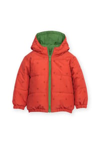 KITE - Kinder Stargaze Cocoon Jacke zum Wenden - Rot - Grün