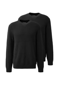 s.Oliver - Pullover 2er Pack Basic - Braun