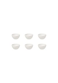 Villeroy & Boch Dipschälchen Manufacture Rock Ø 7,7 cm 6er Set weiß - MANUFACTURE ROCK - weiß