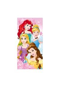 Disney - Disney Prinzessinnen Badehandtuch Strandtuch 70x140 cm aus Baumwolle - Pink 70x140cm