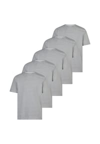 Redmond - T-Shirt 5er Pack Basic - Beige