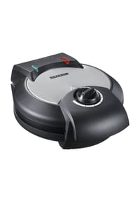 SEVERIN - Waffelautomat WA 2103, 1300 Watt - EDELSTAHL/SCHWARZ