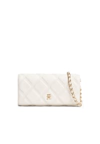 TOMMY HILFIGER TH FEMININE - Clutch, Kunstleder, für Damen - AEO SOFT CREAM
