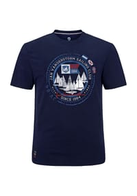JAN VANDERSTORM - T-Shirt TERNO - blau