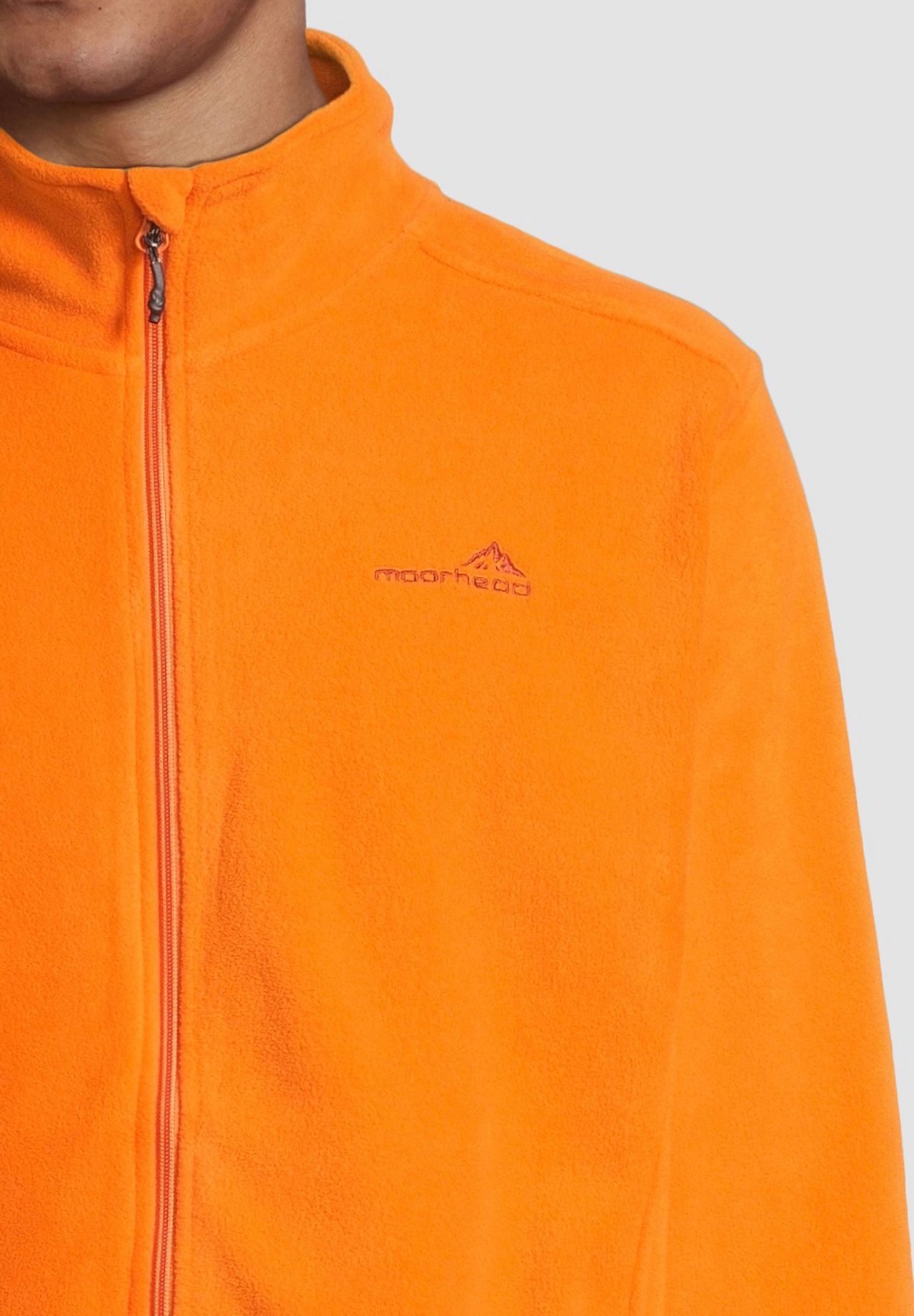 moorhead Fleecejacke, Stehkragen, Reißverschlusstaschen, für  