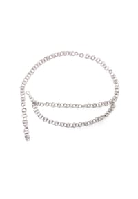 collezione alessandro® - Kettengürtel Kira Made in Italy - silber