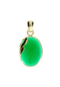 OSTSEE-SCHMUCK® - Anhänger , Melanie , Gold 333/000 - gold