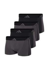 adidas - Retro Short / Pant 4er Pack Active Micro Stretch Seamless - Schwarz / grau