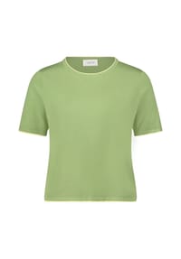 CARTOON - Strickpullunder mit Rundhalsausschnitt - Khaki/Yellow